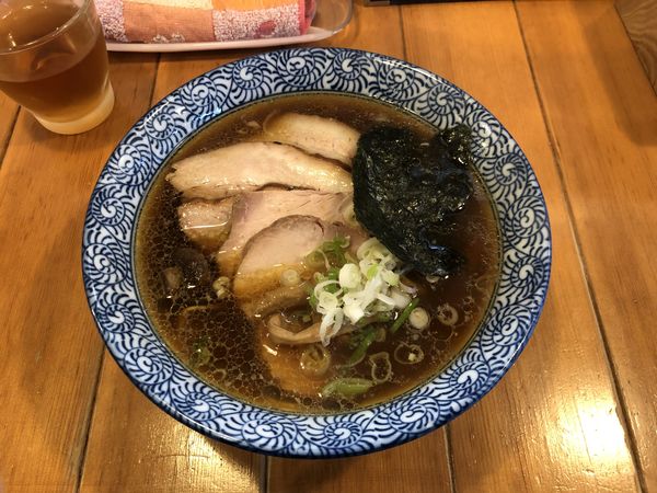 「正油チャーシューめん(細麺)」@らーめん森や。の写真