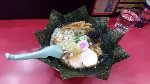 「のりスタミナらーめん1050円」@一心ラーメンの写真