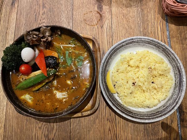 「やさい15品目大地の恵（10辛）」@スープカレーGARAKUの写真