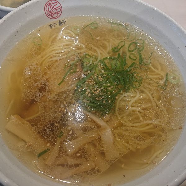 「掛川満福セット(塩)990円」@松軒中華食堂 掛川PA（下り線）店の写真
