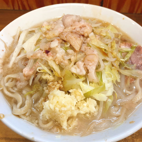 「小ラーメン 750円」@ラーメン二郎 前橋千代田町店の写真
