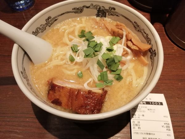 「味噌らぁ麺　　950円」@麺屋武蔵 神山の写真