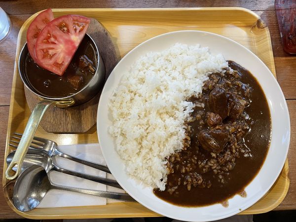 「ミックスカレー」@カレーの店 ガンジーの写真