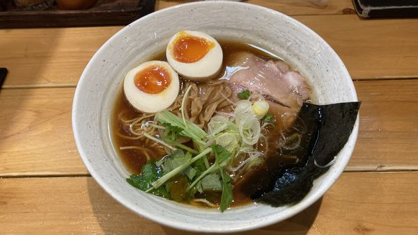 「味玉しょうゆら～めん」@麺や そめいよしのの写真