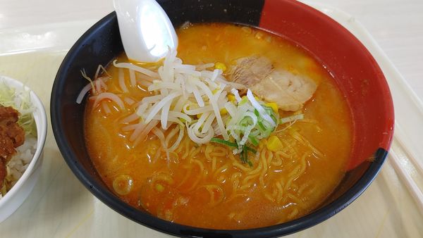 「熟成赤味噌ラーメン」@梓川サービスエリア下りの写真