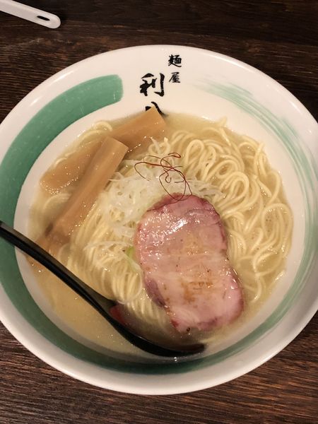 「信州産サフォークの羊白湯」@自家製麺 麺屋 利八の写真