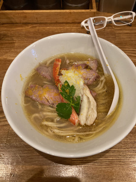 「蟹そば」@麺処 青野の写真