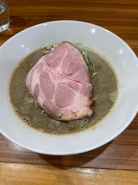 「上煮干しそば＋味付き和え玉」@中華そば 西川の写真