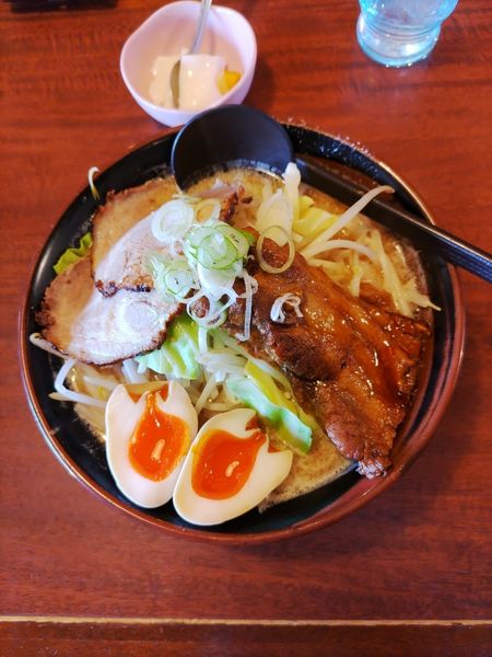 「完熟元気味噌ラーメン メンマ抜き」@ラーメン あすなろ 小山店の写真