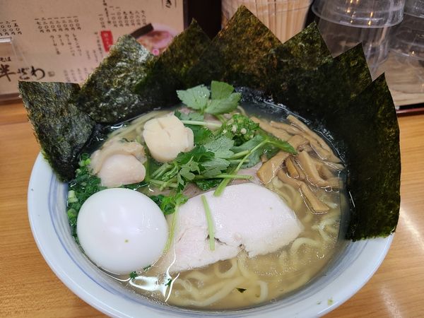 「蛤出汁ラーメン　半ざわの日」@中華そば 半ざわの写真