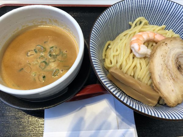 「オマール海老つけ麺」@鯛塩そば 灯花 木更津アウトレット店の写真
