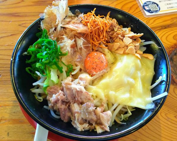 「まぜそば」@ジパング軒 石橋店の写真