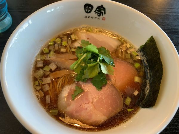 「【限定】あごそば」@中華そば 田家 本店の写真