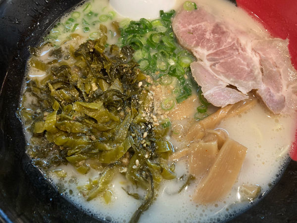 「高菜らーめん　580円(税込)」@西海製麺所 多摩センター店の写真