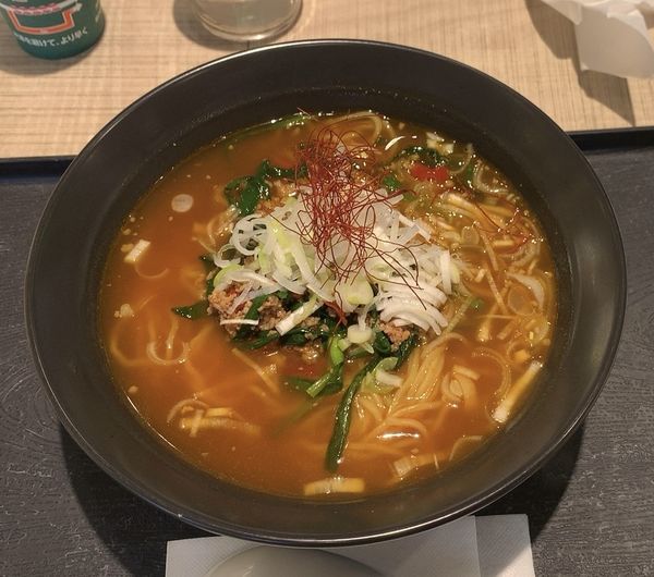 「市原坦々麺」@九龍房 市原サービスエリア店の写真