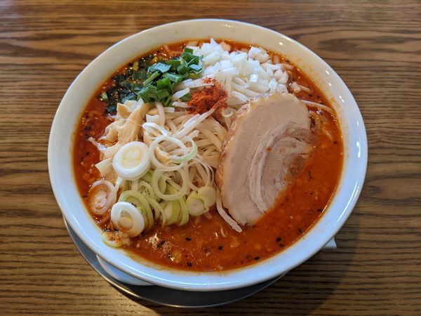 「辛谷園　950円」@手打ちラーメン 谷家の写真