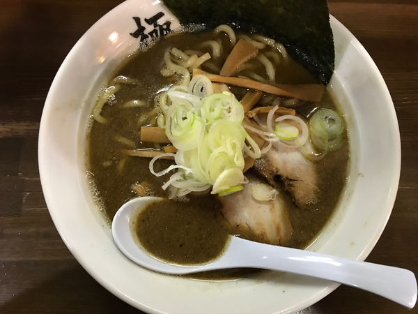 「きわみちゃんらーめん(太麺)」@ラーメン堂 極の写真