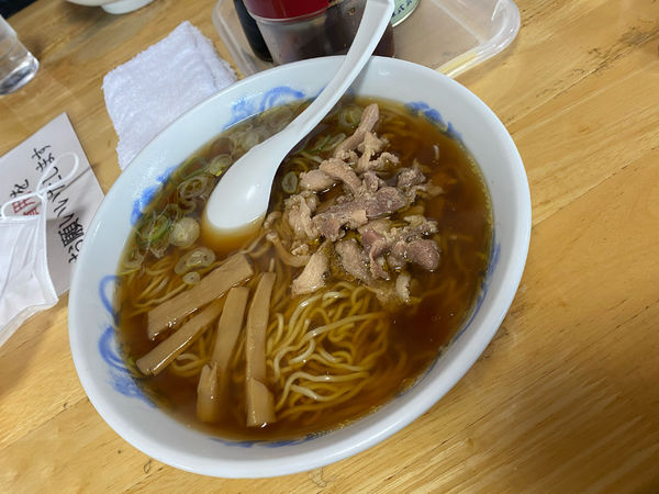 「中華そば（大盛り）670円」@たかしょうの写真