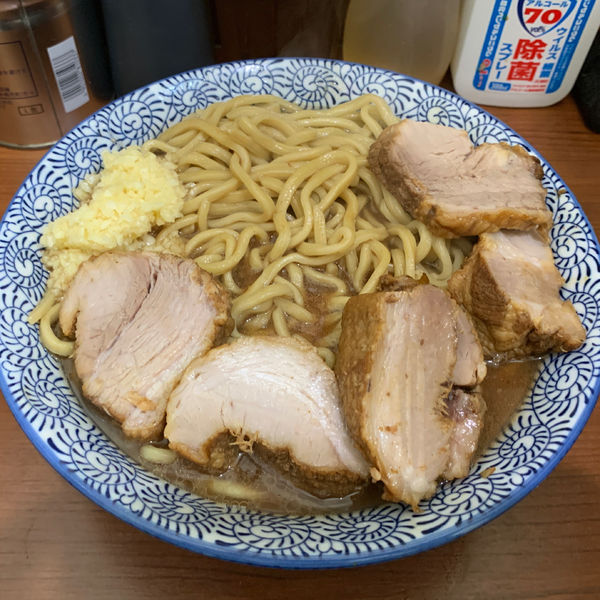 「大ぶた グル抜き 野菜抜き大蒜増し増し」@松木田田の写真