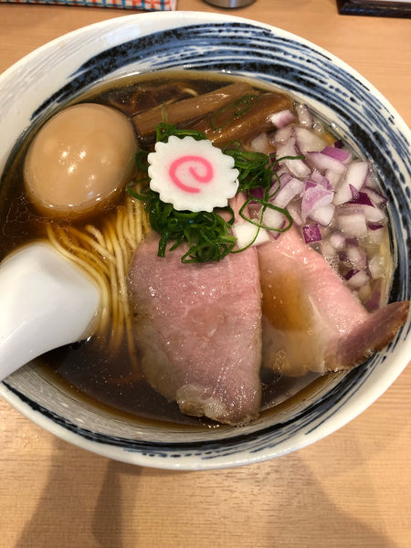 「味玉煮干しそば」@麺処 かず屋の写真