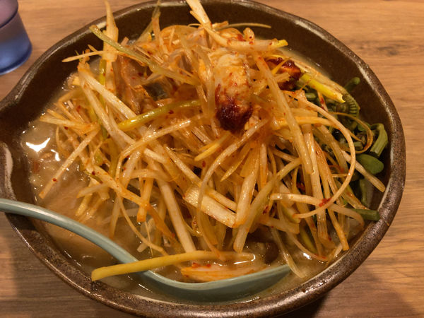 「信州味噌肉ネギらーめん」@麺場 田所商店 岩槻店の写真