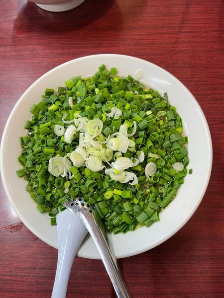 「青ネギラーメン」@佐野ラーメン 中村屋 野木店の写真