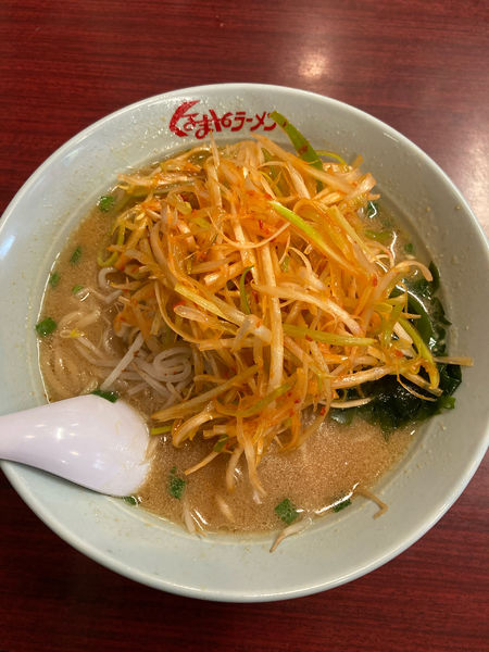 「ネギ味噌ラーメン」@くるまやラーメン 足利南店の写真