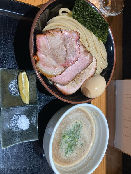 「チャーシューつけ蕎麦　味玉」@中華蕎麦 ひら井の写真