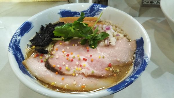 「【正月限定】鯵煮干しらーめん大盛り」@麺屋 扇 SENの写真