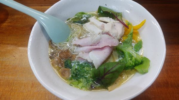 「ポルチーニ茸の塩らーめん」@らーめん 波の花の写真