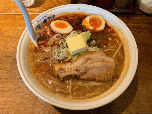 「激辛ラーメン」@味の時計台 横浜関内店の写真