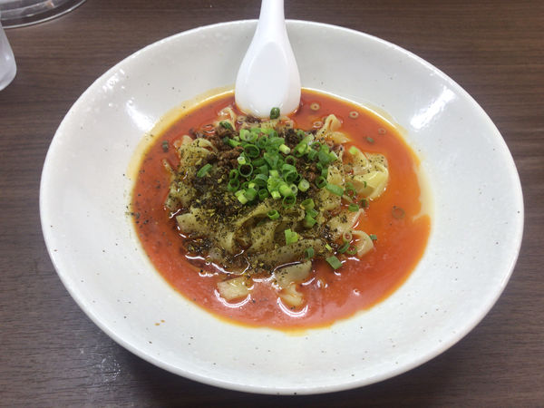 「四川麻辣担々麺汁なし（900円）」@四川担々麺 杏亭の写真