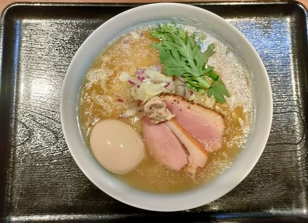 「鴨中華蕎麦(塩)」@鴨出汁中華蕎麦 麺屋yoshikiの写真