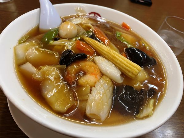 「うまに麺＋餃子」@珍來 柏藤ヶ谷店の写真