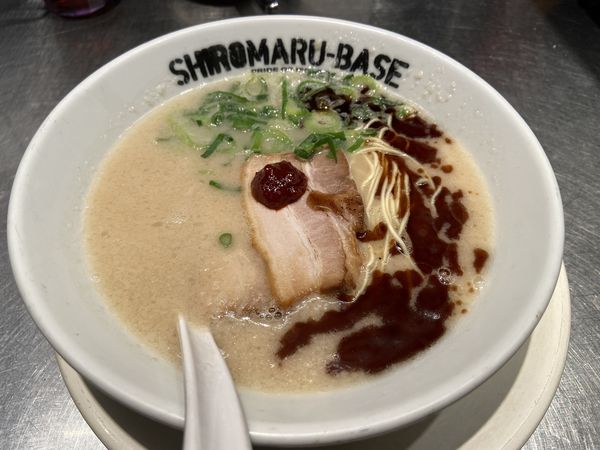 「アカマルベース(カタメ)+ASET」@一風堂 大森店の写真