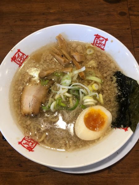 「しょうゆとんこつ」@おおぎやラーメン 伊那店の写真