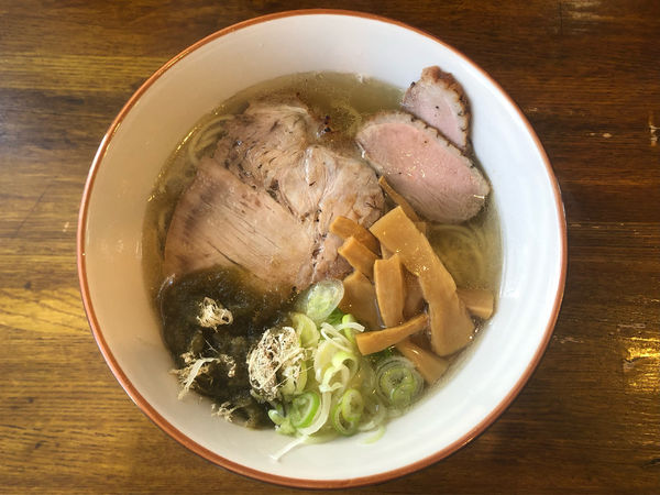 「羅臼・日高の昆布そば 塩」@中華そば GO.TO.KU ～仁～の写真