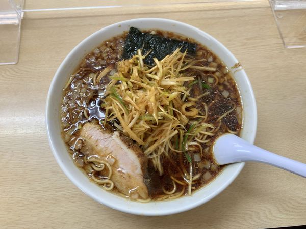 「ねぎらーめん800円＋大盛り150円」@ぐうらーめんの写真