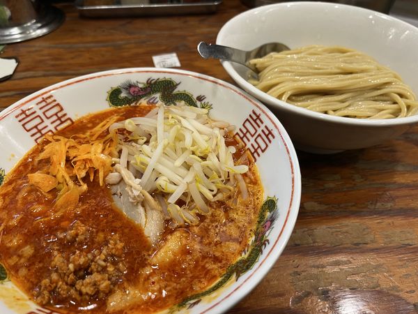 「辛味噌つけめん930円(限定)」@つけめん TETSU 所沢店の写真