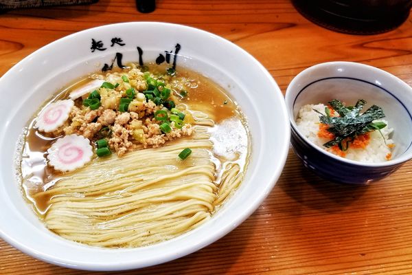 「山川わさび塩ラーメン改」@麺処 いし川の写真