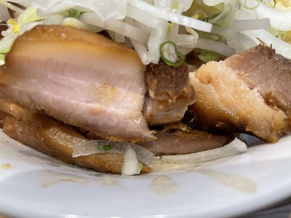 「ミニラーメン→ミニ油そば変更　ニンニク　シロ」@(SCLabo)の写真