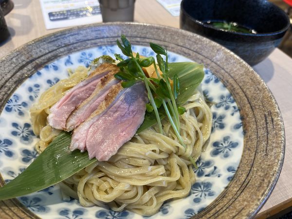 「大盛鴨つけめん1000円」@㐂りん食堂の写真