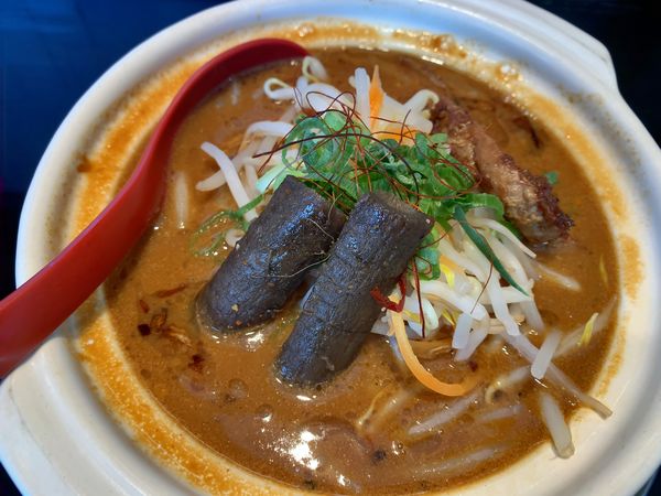 「八丁味噌ラーメン」@麺匠 むさし坊 武蔵浦和本店の写真