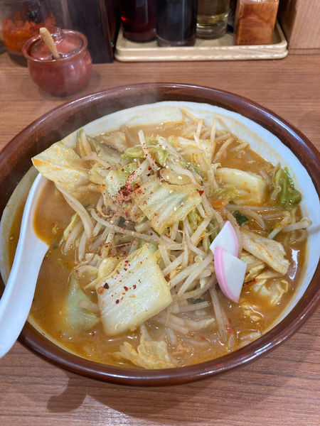 「辛味噌タンメン3辛」@タンメン亭 新百合ヶ丘店の写真