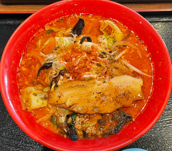 「辛味噌」@札幌海老麺舎 えん 横浜店の写真