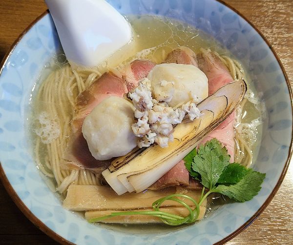 「【限定】真鯛みぞれそば真丈添え ￥980」@寿製麺よしかわ 川越店の写真