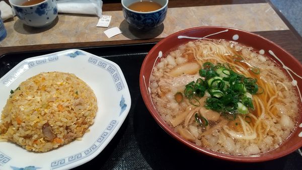 「炒飯セット」@鼓六家 益田店の写真