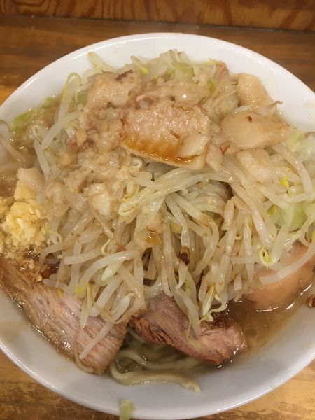 「小ラーメン　750円」@ラーメン二郎 前橋千代田町店の写真