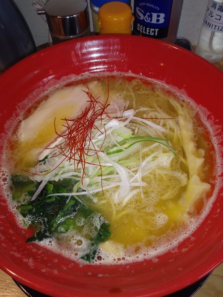 「濃厚鶏白湯(醤油)」@鶏白湯ラーメンぱいず 本店の写真