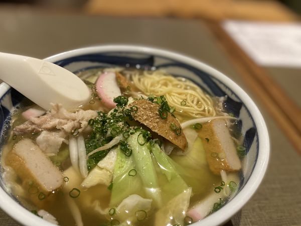 「道後中華そば 770円」@ふ多ばの写真